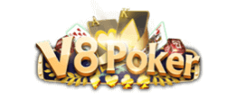 v8 poker logo